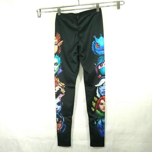 WeLoveFine Dota 2 Hero Pixel Digital Totem Legging Size L Cosplay Comicon Gaming - Picture 4 of 6